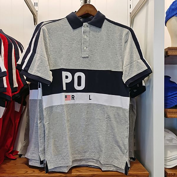 2021 new short-sleeved polo shirt men's sports pure cotton loose large size stitching contrast color european and american t-shirt, White;black
2021 new short-sleeved polo shirt men's sports pure cotton loose large size stitching contrast color european and american t-shirt, White;black