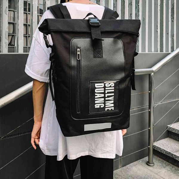 mjzkxqz large capacity backpack men travel bag fashion streetwear hip boys roll mochila for school teenagers girls black
mjzkxqz large capacity backpack men travel bag fashion streetwear hip boys roll mochila for school teenagers girls black