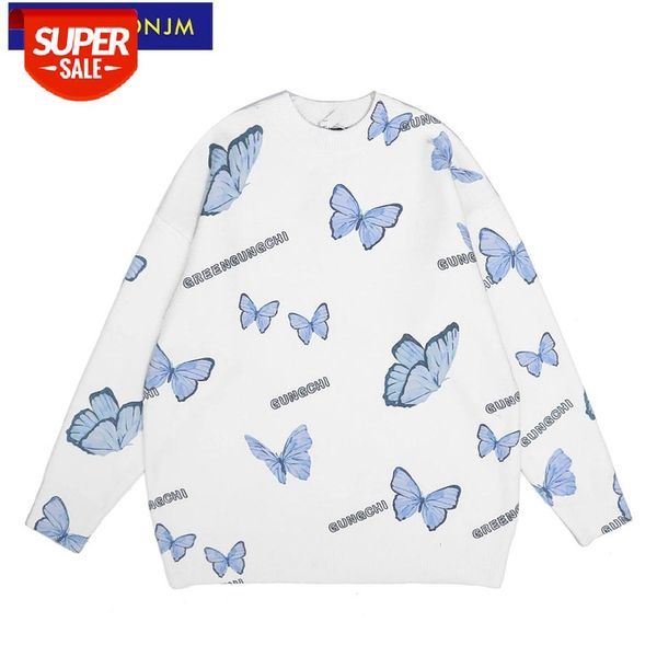 uncledonjm butterfly hip hop streetwear harajuku sweater vintage retro japanese style knitted pullover gre-my08 #7t4d, White;black
uncledonjm butterfly hip hop streetwear harajuku sweater vintage retro japanese style knitted pullover gre-my08 #7t4d, White;black