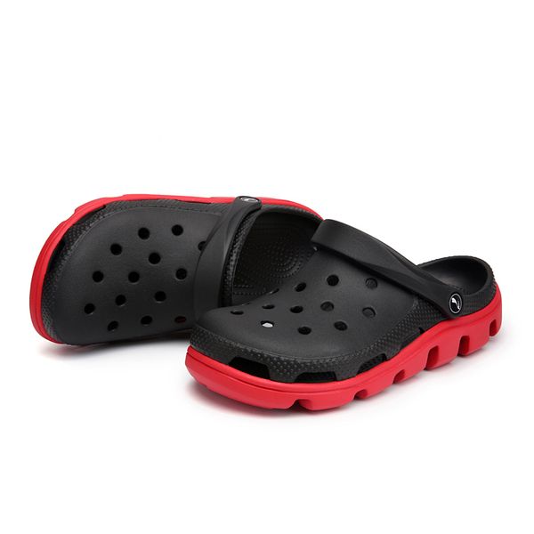 flat men's slippers women's comfortable sandy beach hole shoes breathable and lightweight flip flops luxurys designers, Black
flat men's slippers women's comfortable sandy beach hole shoes breathable and lightweight flip flops luxurys designers, Black