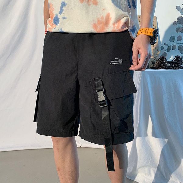 men's shorts 2021 summer youth loose solid color simple buckle fashion casual tooling five-point pants m-5xl, White;black
men's shorts 2021 summer youth loose solid color simple buckle fashion casual tooling five-point pants m-5xl, White;black