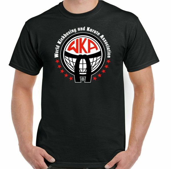 wka world kickboxing & karate association t-shirt mens martial arts gym mma top, White;black
wka world kickboxing & karate association t-shirt mens martial arts gym mma top, White;black