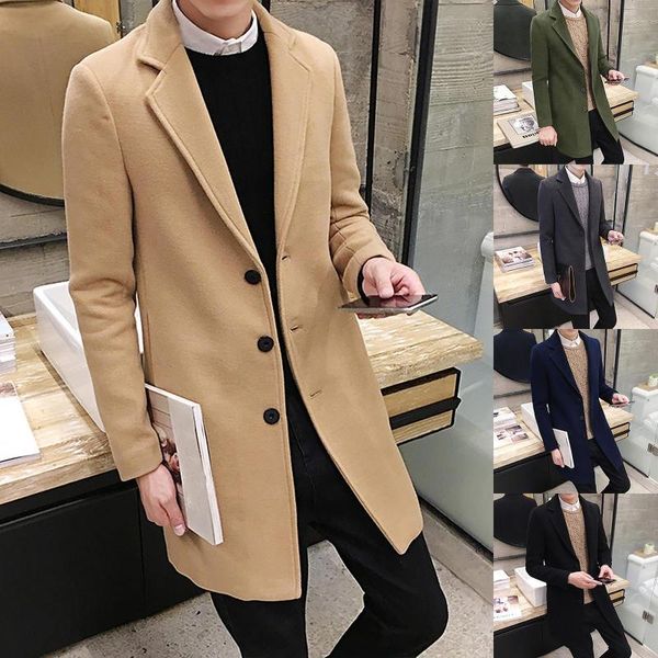 men's wool & blends fashion plus size 6xl 7xl 8xl 9xl khaki x-long single breasted trench 2021 spring autumn designer long men for coat, Black
men's wool & blends fashion plus size 6xl 7xl 8xl 9xl khaki x-long single breasted trench 2021 spring autumn designer long men for coat, Black