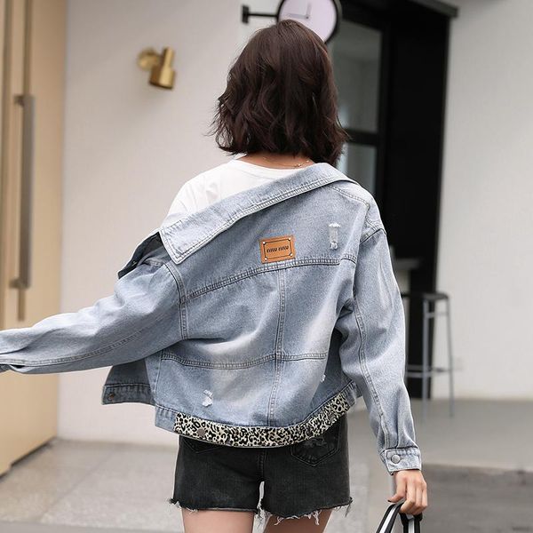 women's jackets fashion 2021 jean jacket for women loose casual coats female outwear denim feminine chaqueta mujer coat autumn, Black;brown
women's jackets fashion 2021 jean jacket for women loose casual coats female outwear denim feminine chaqueta mujer coat autumn, Black;brown