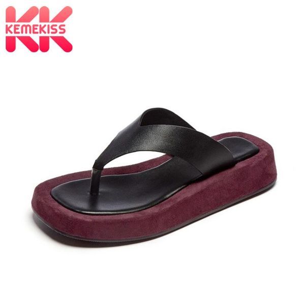 kemekiss women sandals shoes nice real genuine leather slippers flat heels platform outdoor footwear size 34-40, Black
kemekiss women sandals shoes nice real genuine leather slippers flat heels platform outdoor footwear size 34-40, Black