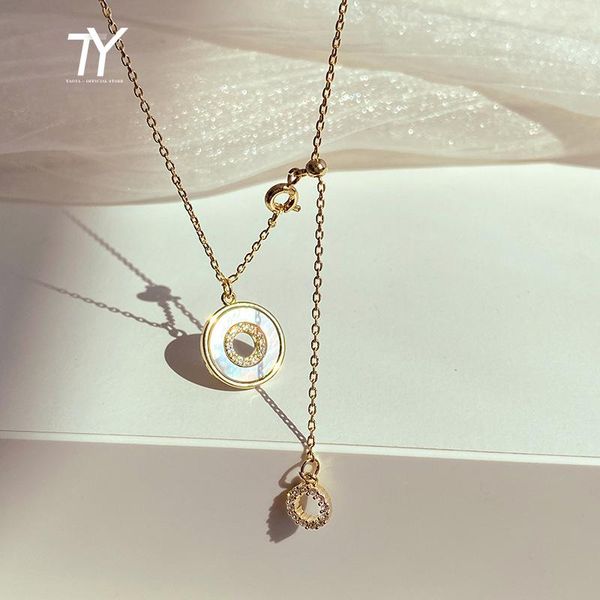 pendant necklaces design luxury shell circle gold short necklace for woman 2021 korean fashion jewelry wedding girl's choker chain, Silver
pendant necklaces design luxury shell circle gold short necklace for woman 2021 korean fashion jewelry wedding girl's choker chain, Silver