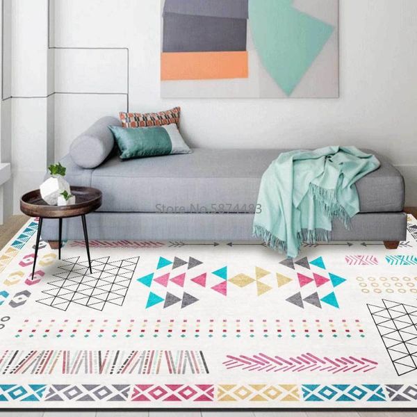 fashion small fresh color geometric figures living room bedroom bedside carpet floor mats carpets
fashion small fresh color geometric figures living room bedroom bedside carpet floor mats carpets