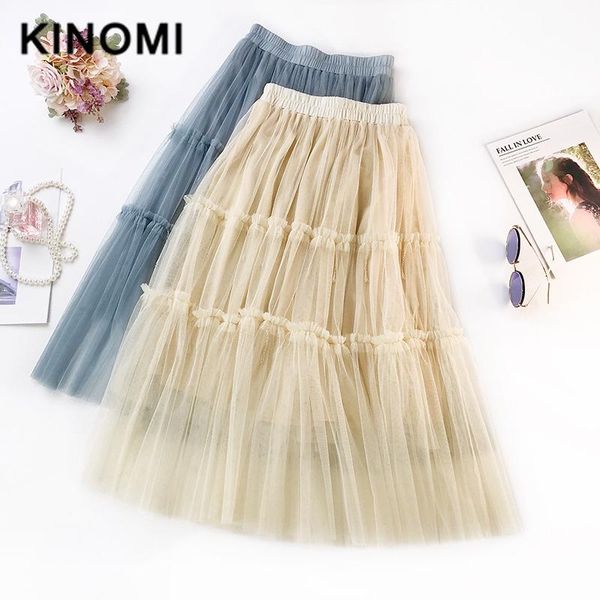 skirts kinomi 2021 spring summer chic mesh a-line long ladies high waist korean ol style ball gown female, Black
skirts kinomi 2021 spring summer chic mesh a-line long ladies high waist korean ol style ball gown female, Black