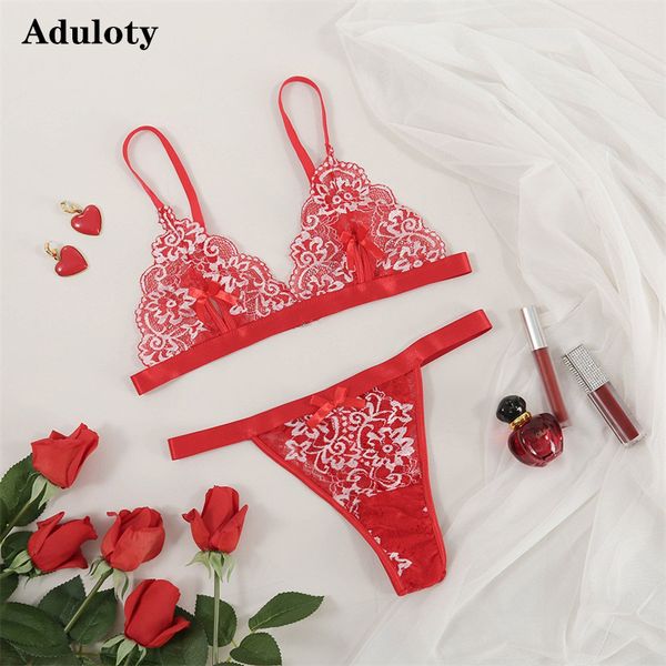 new womens flower embroidery thin lace underwear set wire bra and panty mesh see-through thong erotic lingerie, Black;white
new womens flower embroidery thin lace underwear set wire bra and panty mesh see-through thong erotic lingerie, Black;white