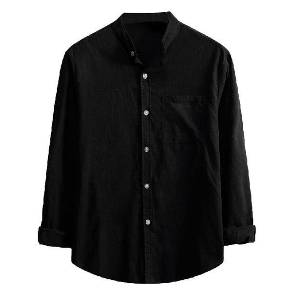 men's casual shirts fashion turn-down collar long-sleeved pocket button shirt blouse tee man's chemise homm, White;black
men's casual shirts fashion turn-down collar long-sleeved pocket button shirt blouse tee man's chemise homm, White;black