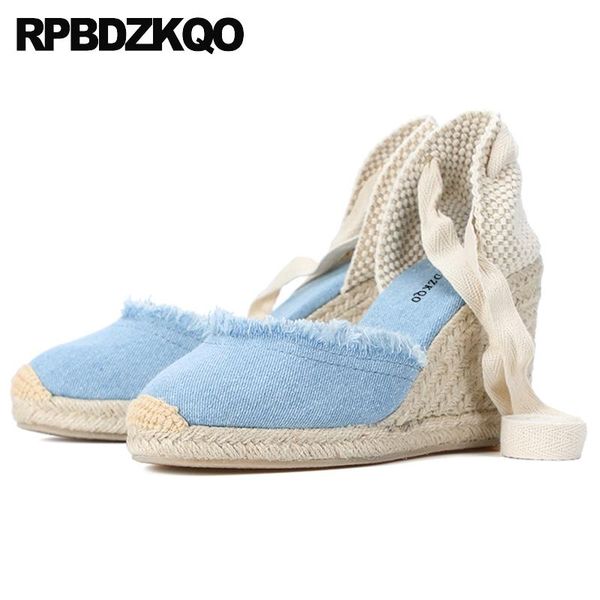 dress shoes lace up high heels tie espadrilles pumps plus size round toe denim strap canvas women summer designer sandals 2021 wedge, Black
dress shoes lace up high heels tie espadrilles pumps plus size round toe denim strap canvas women summer designer sandals 2021 wedge, Black