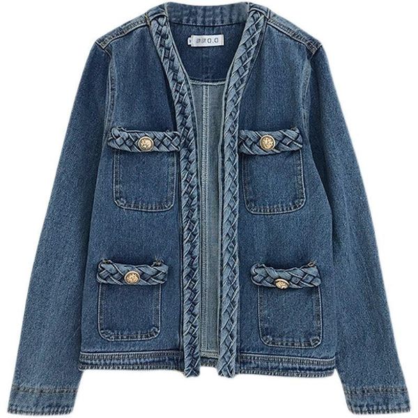 women's jackets autumn denim women clothes vintage washed jeans coats fashion streetwear short designed outerwear female veste femme, Black;brown
women's jackets autumn denim women clothes vintage washed jeans coats fashion streetwear short designed outerwear female veste femme, Black;brown