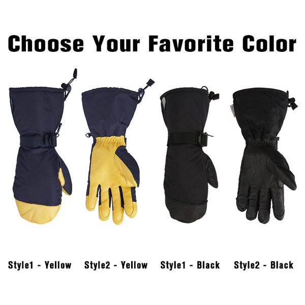 ski gloves winter snowboard snowmobile skiing sports motorcycle riding windproof waterproof warm gloves for men womang, Blue;gray
ski gloves winter snowboard snowmobile skiing sports motorcycle riding windproof waterproof warm gloves for men womang, Blue;gray