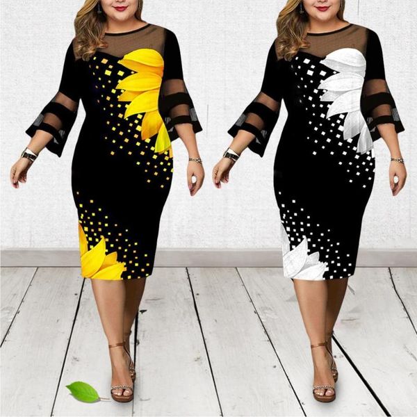 casual dresses formal dress summer women flare sleeve mid-calf mesh patchwork, Black;gray
casual dresses formal dress summer women flare sleeve mid-calf mesh patchwork, Black;gray
