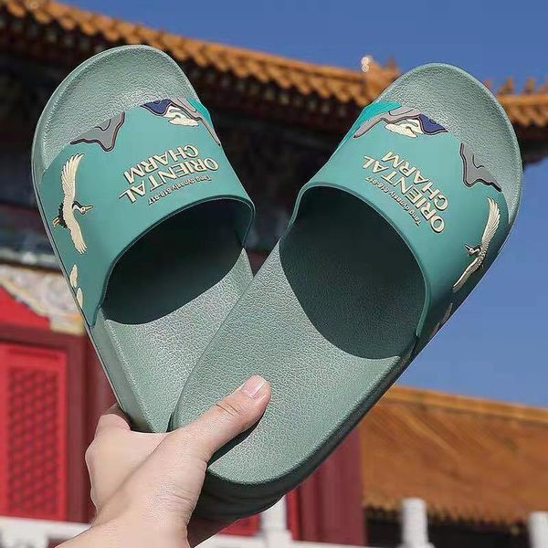 fashion summer slides couple lover slippers chinese style soft sole bottom beach bathroom sandals men female shoes zapatillas, Black
fashion summer slides couple lover slippers chinese style soft sole bottom beach bathroom sandals men female shoes zapatillas, Black