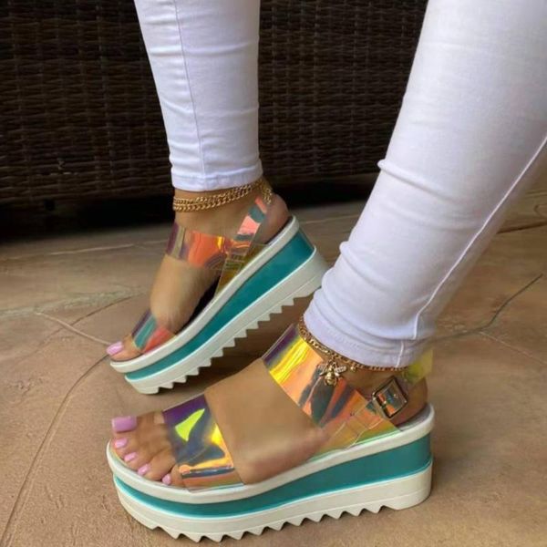 for dropship sale pvc bright gladiator casual leisure summer sandals women platform shoes big size 43, Black
for dropship sale pvc bright gladiator casual leisure summer sandals women platform shoes big size 43, Black