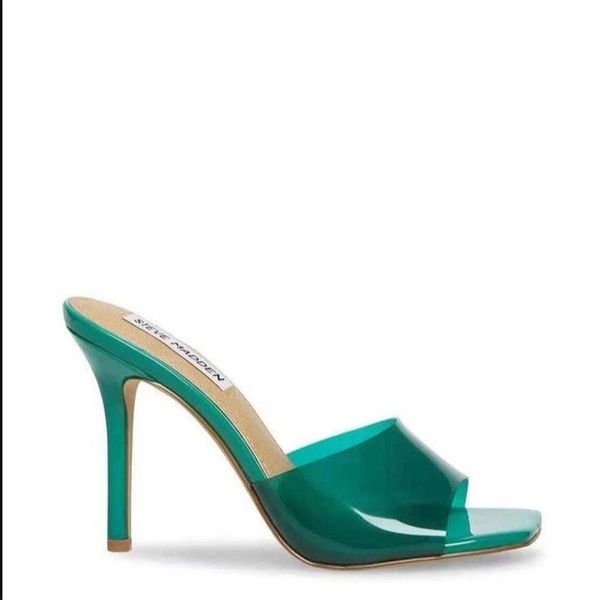 women sandals 2021 summer refreshing outside slippers high heels platform open toe stiletto ladies slides party shoes, Black
women sandals 2021 summer refreshing outside slippers high heels platform open toe stiletto ladies slides party shoes, Black
