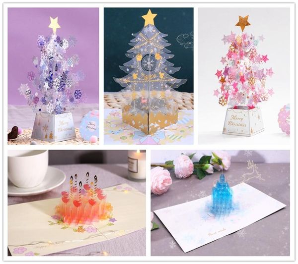 greeting cards 3d -up christmas tree castle happy birthday postcards invitations with envelope festival gifts
greeting cards 3d -up christmas tree castle happy birthday postcards invitations with envelope festival gifts