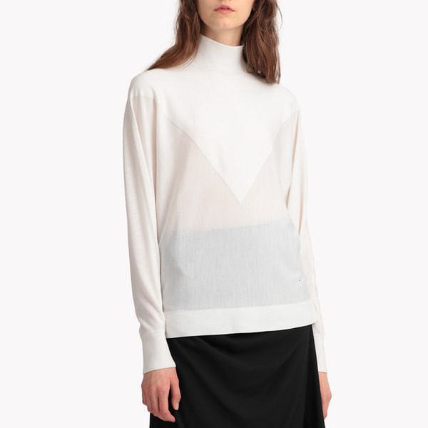 women's sweaters pure wool thread, high neck sweater, white background, White;black
women's sweaters pure wool thread, high neck sweater, white background, White;black