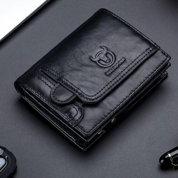 wallets bullcaptain men's genuine leather wallet coin purse rfid non-scanning card holder luxury, Red;black
wallets bullcaptain men's genuine leather wallet coin purse rfid non-scanning card holder luxury, Red;black
