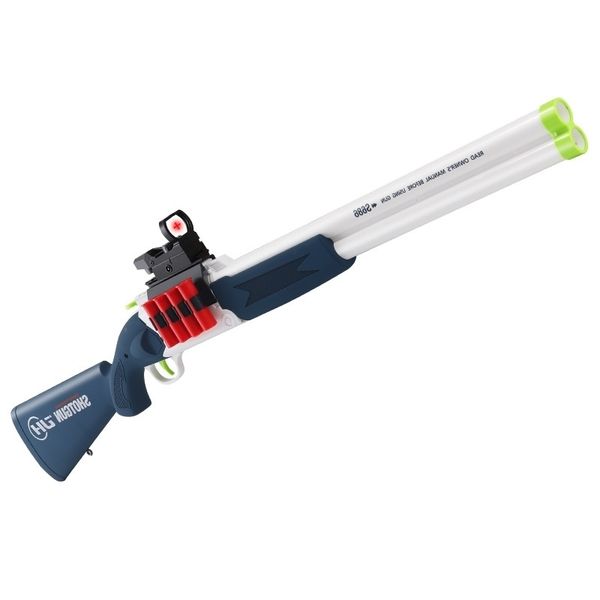 4558double barrel s686 shell throwing soft bullet boy children's toy loaded riffle sun
4558double barrel s686 shell throwing soft bullet boy children's toy loaded riffle sun