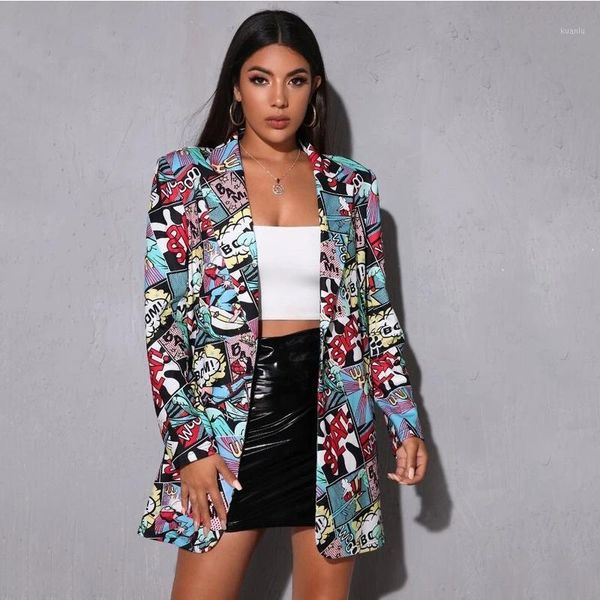 white human head printing blazer women jacket vintage plus size elegant lady coat spring fall fashion streetwear usa style women's suit, White;black
white human head printing blazer women jacket vintage plus size elegant lady coat spring fall fashion streetwear usa style women's suit, White;black