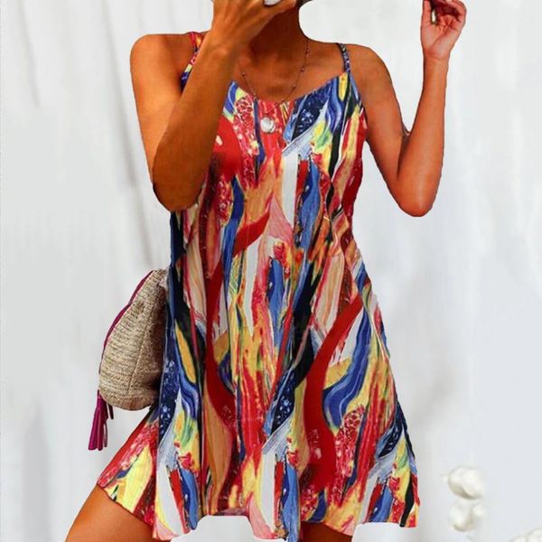 casual dresses woman beach dress vintage clothes women summer patchwork printed multicolour sleeveless vestidos de verano, Black;gray
casual dresses woman beach dress vintage clothes women summer patchwork printed multicolour sleeveless vestidos de verano, Black;gray