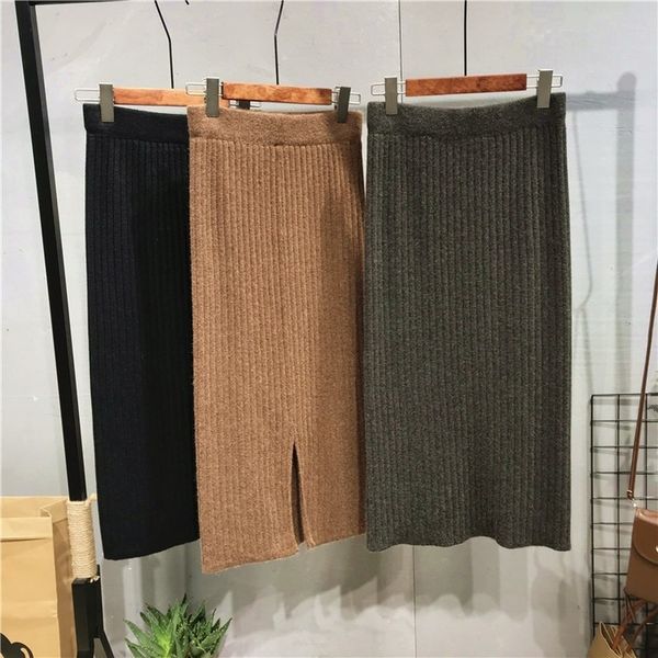 skirts women office spring autumn warm knitted black pencil ladies high waist elegant long skir party club 3wwo
skirts women office spring autumn warm knitted black pencil ladies high waist elegant long skir party club 3wwo
