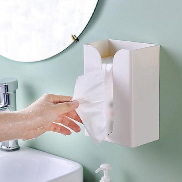 tissue boxes & napkins home wall-mounted box plastic wall hanging bathroom case holder paste type kitchen towel paper organizer
tissue boxes & napkins home wall-mounted box plastic wall hanging bathroom case holder paste type kitchen towel paper organizer