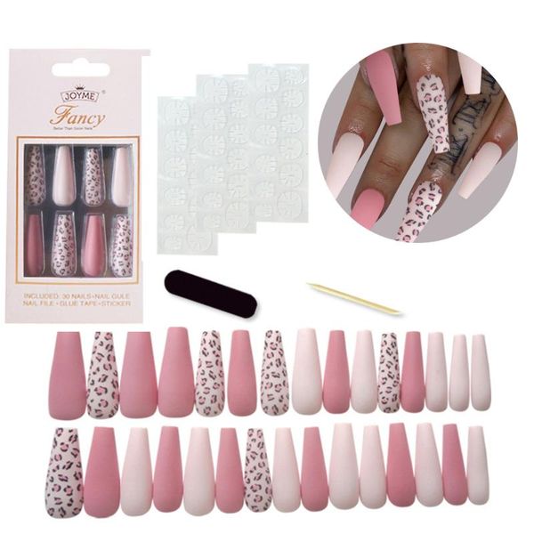 false nails 30pcs/set detachable matte super long coffin ballerina french fake leopard artificial full cover nail art tip, Red;gold
false nails 30pcs/set detachable matte super long coffin ballerina french fake leopard artificial full cover nail art tip, Red;gold
