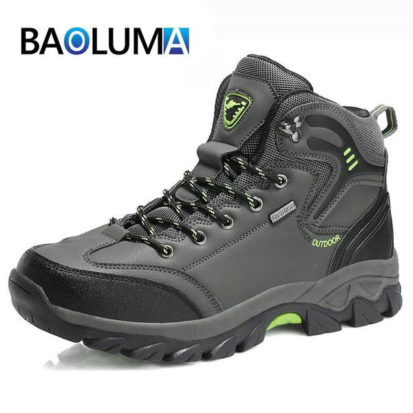 boots brand men's winter men shoes waterproof leather sneakers outdoor non-slip hiking ankle zapatos de hombre, Black
boots brand men's winter men shoes waterproof leather sneakers outdoor non-slip hiking ankle zapatos de hombre, Black