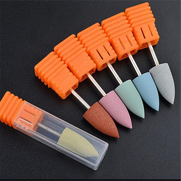 nail art equipment 1pcs silicone drill bit files buffer rotary burr mills cutter for manicure accessories foot polishing tools, Silver
nail art equipment 1pcs silicone drill bit files buffer rotary burr mills cutter for manicure accessories foot polishing tools, Silver