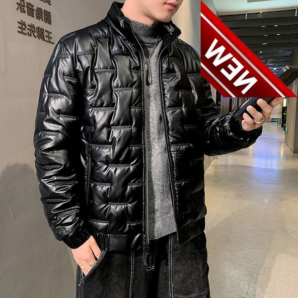 men's jacket 2021 winter new men's cotton padded fashion brand korean casual, Black
men's jacket 2021 winter new men's cotton padded fashion brand korean casual, Black