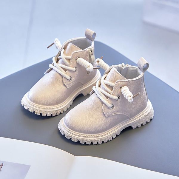 boots baby boys & girls soft leather short solid color old kids shoes anti-slippery fashion ankle t21n08ls-80, Black;grey
boots baby boys & girls soft leather short solid color old kids shoes anti-slippery fashion ankle t21n08ls-80, Black;grey
