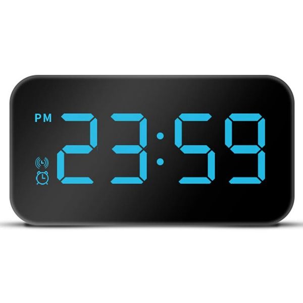 other clocks & accessories digital led mirror screen alarm voice control for bedroom snooze function desk table clock home decor
other clocks & accessories digital led mirror screen alarm voice control for bedroom snooze function desk table clock home decor
