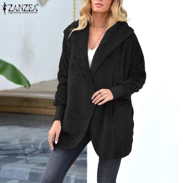 sweaters fashion fluffy coats women's hooded hoodies jackets 2021 casual long sleeve outwears female open front overcoat plus size, White;black
sweaters fashion fluffy coats women's hooded hoodies jackets 2021 casual long sleeve outwears female open front overcoat plus size, White;black