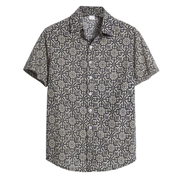 men's casual shirts summer fashion vintage mens ethnic print hawaiian beach short sleeve bohemia holiday vacation, White;black
men's casual shirts summer fashion vintage mens ethnic print hawaiian beach short sleeve bohemia holiday vacation, White;black