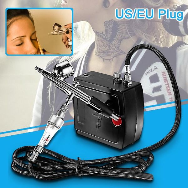 professional spray guns ac110-240v mini airbrush kit with compressor 0.3mm gun for nail model/cake/car painting
professional spray guns ac110-240v mini airbrush kit with compressor 0.3mm gun for nail model/cake/car painting