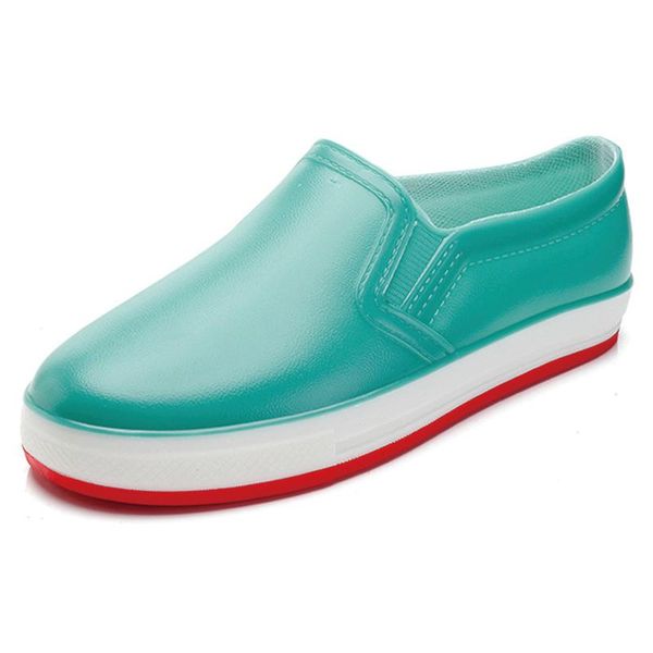 boots candy color women's non slip rain fashion trend low shallow water shoes tube rubber kitchen, Black
boots candy color women's non slip rain fashion trend low shallow water shoes tube rubber kitchen, Black