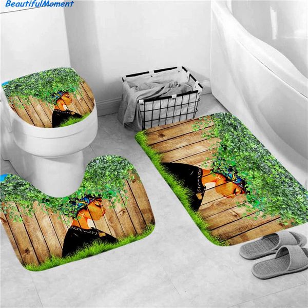 bath accessory set elegant african black woman print shower curtain american girl polyester bathroom curtains anti-slip mats carpets rugs
bath accessory set elegant african black woman print shower curtain american girl polyester bathroom curtains anti-slip mats carpets rugs