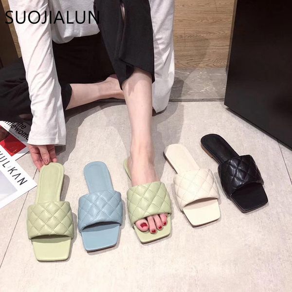 slippers suojialun 2021 summer woven open toe outsides beach fashion brand sandal flat casual flip flop slip on slide, Black
slippers suojialun 2021 summer woven open toe outsides beach fashion brand sandal flat casual flip flop slip on slide, Black