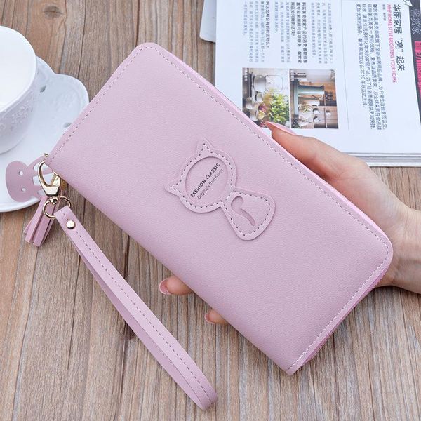 wallets 2021 hand-in-hand wallet ladies long zippered fashion handbag zero large-capacity mobile phone bag, Red;black
wallets 2021 hand-in-hand wallet ladies long zippered fashion handbag zero large-capacity mobile phone bag, Red;black