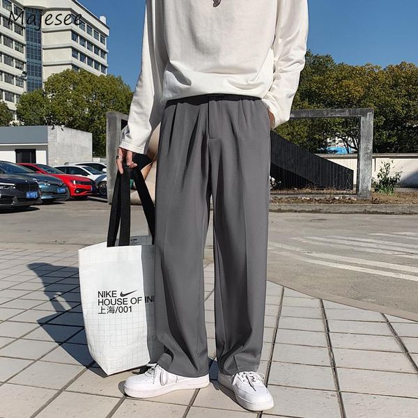 men's pants solid men casual pleated pockets mens fashion clothing mopping hong kong style zipper spring trousers loose bottom, Black
men's pants solid men casual pleated pockets mens fashion clothing mopping hong kong style zipper spring trousers loose bottom, Black