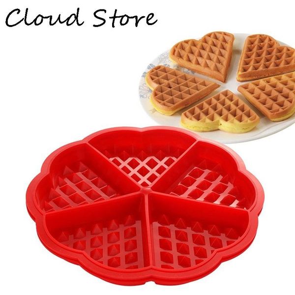 Thickened 5-Piece Heart-Shaped Silicone Waffle Mold Oven Microwave Cookie Cutter Household Cake Baking DIY Moulds
Thickened 5-Piece Heart-Shaped Silicone Waffle Mold Oven Microwave Cookie Cutter Household Cake Baking DIY Moulds