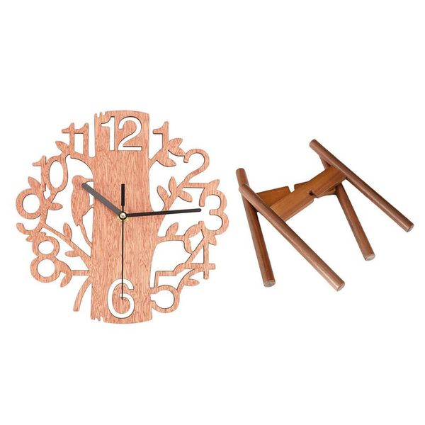 wall clocks tree shaped wooden clock house living room decoration & flower pot rack practical portable
wall clocks tree shaped wooden clock house living room decoration & flower pot rack practical portable