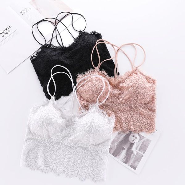 bras product eyelash lace tube beautiful back small vest female sports bottoming strap wrap chest bra underwear, Red;black
bras product eyelash lace tube beautiful back small vest female sports bottoming strap wrap chest bra underwear, Red;black