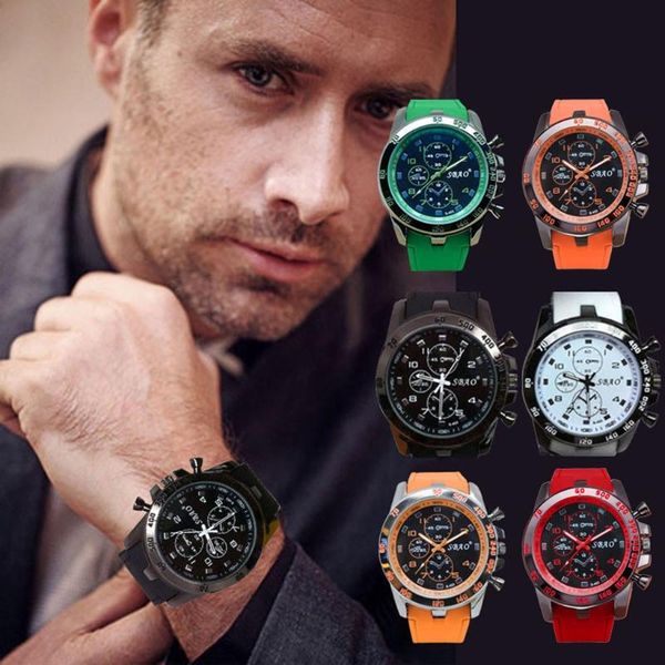 wristwatches fashion rubber belt watch men sport outdoor wrist watches 2021 colorful quartz men's relogio masculino, Slivery;brown
wristwatches fashion rubber belt watch men sport outdoor wrist watches 2021 colorful quartz men's relogio masculino, Slivery;brown