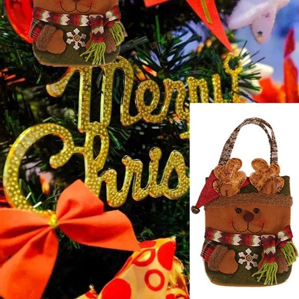 christmas decorations 1 pcs merry gift treat candy wine bottle bag santa claus snowman decor portable bags
christmas decorations 1 pcs merry gift treat candy wine bottle bag santa claus snowman decor portable bags