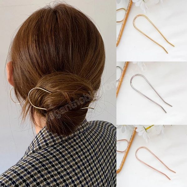 simple u shape hair clips women vintage elegant bride hair styling accessories fashion gold silver hairpins metal barrettes, Golden;silver
simple u shape hair clips women vintage elegant bride hair styling accessories fashion gold silver hairpins metal barrettes, Golden;silver