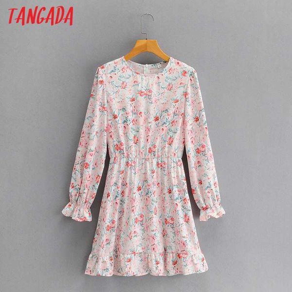 tangada fashion women flowers print ruffles dress long sleeve back ziper office ladies mini dress sy194 210609, Black;gray
tangada fashion women flowers print ruffles dress long sleeve back ziper office ladies mini dress sy194 210609, Black;gray